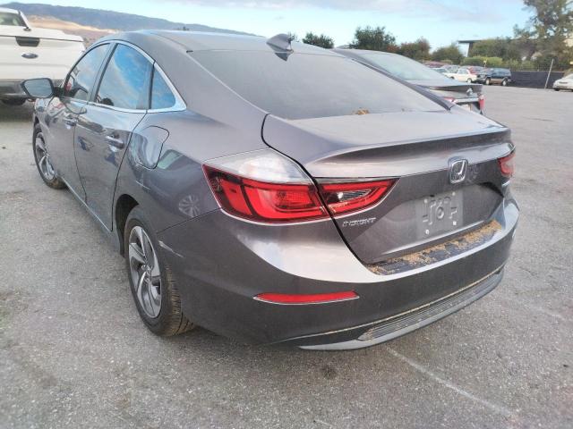 Photo 3 from auction – 2019 HONDA INSIGHT EX with VIN 19XZE4F53KE023043
