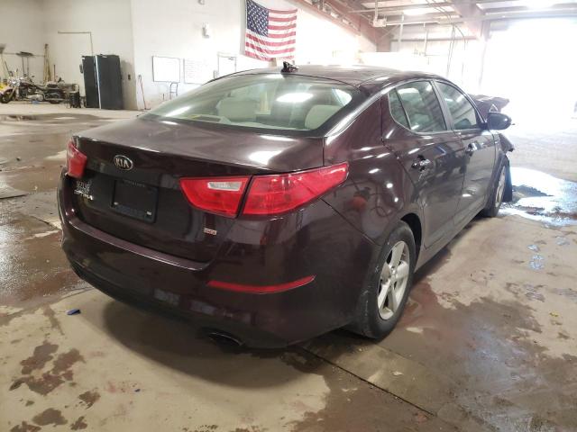 Photo 4 from auction – 2015 KIA OPTIMA LX with VIN 5XXGM4A74FG425136