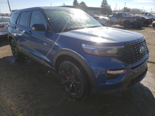 FORD EXPLORER S 2021 with VIN 1FM5K8GC8MGC08635 - Photo from auction