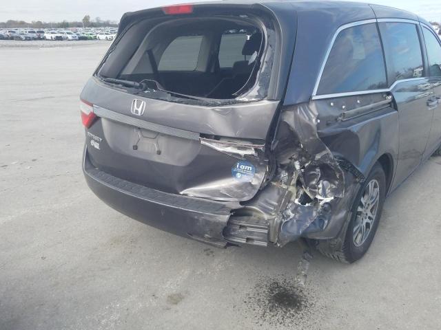 Photo 9 from auction – 2012 HONDA ODYSSEY EX with VIN 5FNRL5H65CB095794