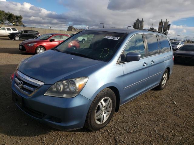 Photo 2 from auction – 2006 HONDA ODYSSEY EX with VIN 5FNRL38426B112476