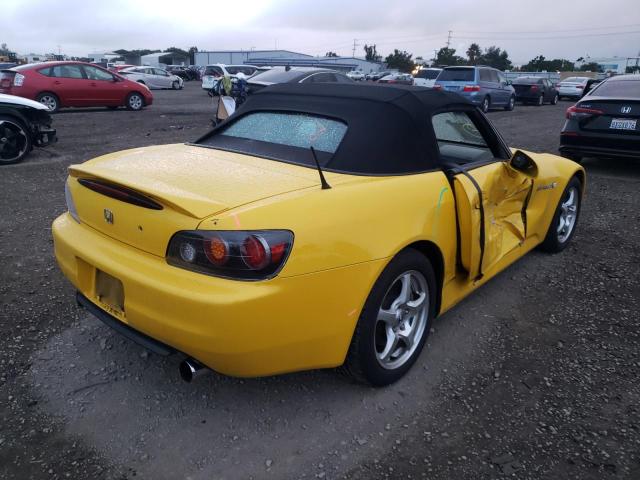 Photo 4 from auction – 2001 HONDA S2000 with VIN JHMAP11401T008198
