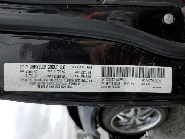 Photo 10 from auction – 2010 CHRYSLER 300 TOURIN with VIN 2C3CA4CD1AH105941