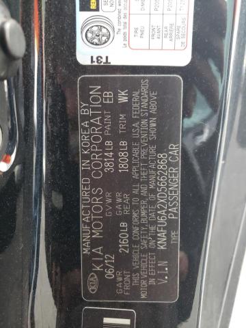 Photo 10 from auction – 2013 KIA FORTE EX with VIN KNAFU6A2XD5662868