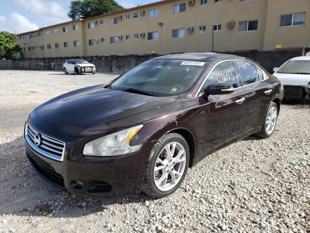 Photo 2 from auction – 2014 NISSAN MAXIMA S with VIN 1N4AA5APXEC915718