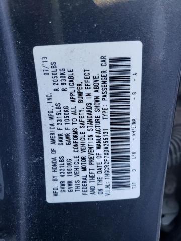 Photo 10 from auction – 2013 HONDA ACCORD EX with VIN 1HGCR2F7XDA255131