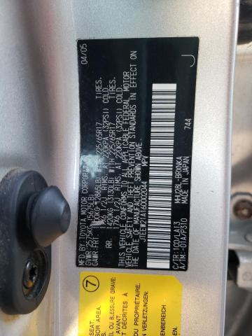 Photo 10 from auction – 2006 TOYOTA HIGHLANDER with VIN JTEEW21A160002044