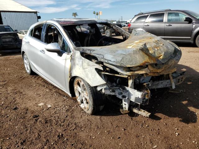 CHEVROLET CRUZE PREM 2017 with VIN 3G1BF6SM7HS595503 - Photo from auction