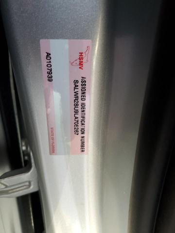 Photo 10 from auction – 2020 LAND ROVER RANGE ROVE with VIN SALWR2SU9LA705267