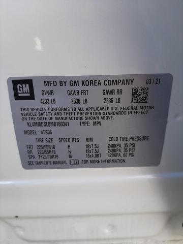 Photo 10 from auction – 2021 BUICK ENCORE GX with VIN KL4MMDSL0MB160341