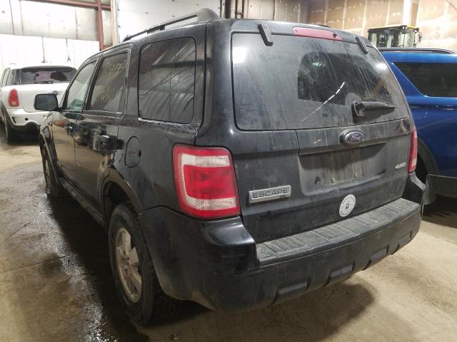 Photo 3 from auction – 2008 FORD ESCAPE XLT with VIN 1FMCU931X8KD40164