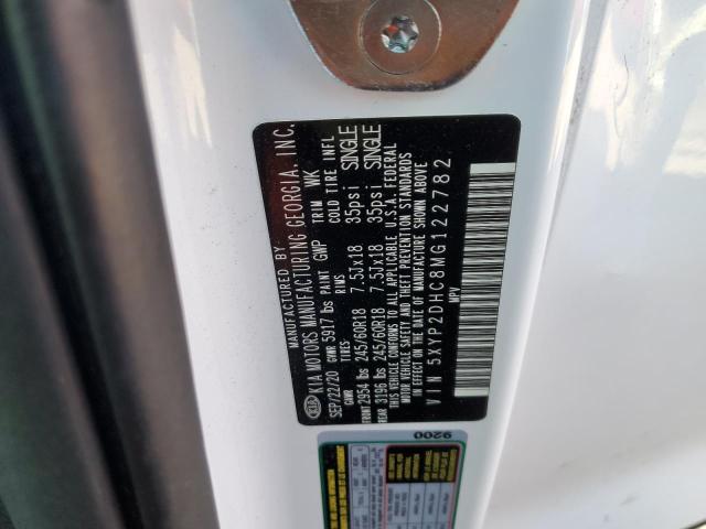Photo 10 from auction – 2021 KIA TELLURIDE with VIN 5XYP2DHC8MG122782