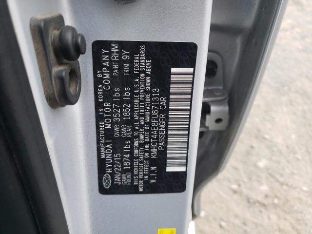 Photo 10 from auction – 2015 HYUNDAI ACCENT GLS with VIN KMHCT4AE8FU871313