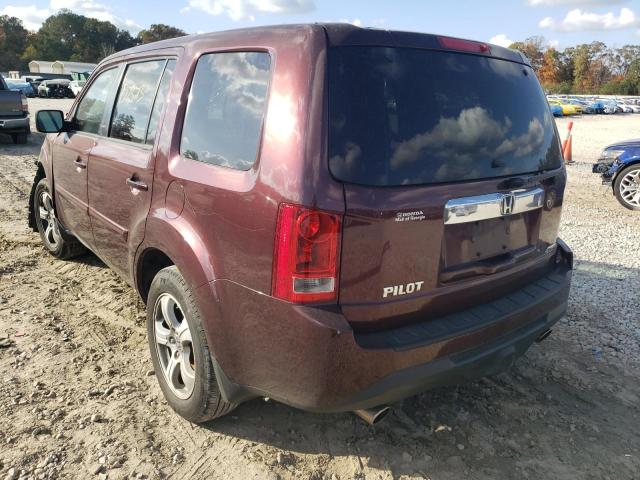 Photo 3 from auction – 2013 HONDA PILOT EXL with VIN 5FNYF4H56DB058226