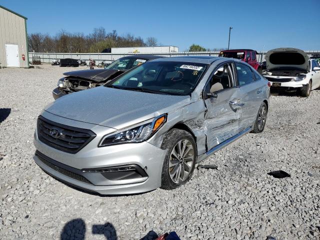 Photo 2 from auction – 2016 HYUNDAI SONATA SPO with VIN 5NPE34AF5GH405677