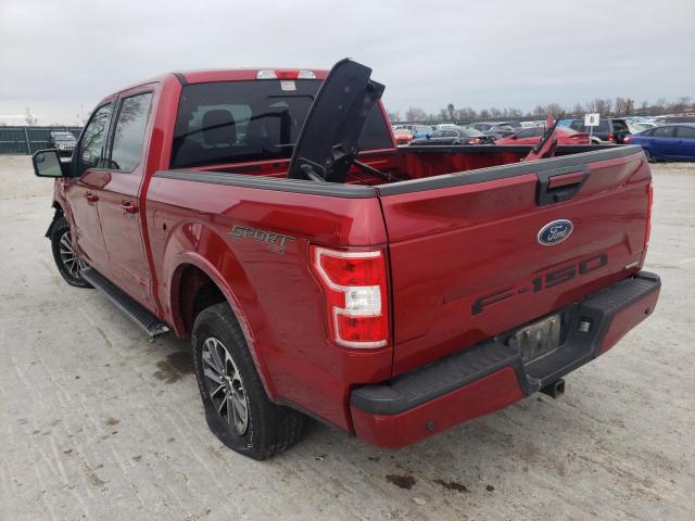 Photo 3 from auction – 2018 FORD F150 SUPER with VIN 1FTEW1EP5JKC57760