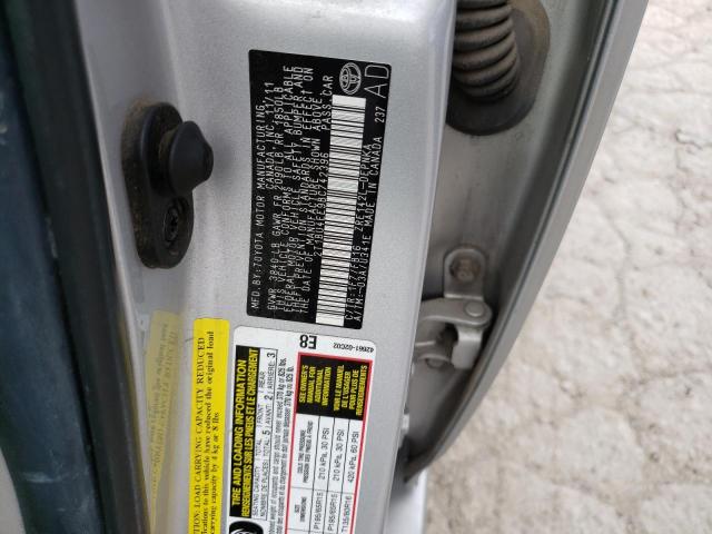 Photo 10 from auction – 2011 TOYOTA COROLLA BA with VIN 2T1BU4EE9BC742396