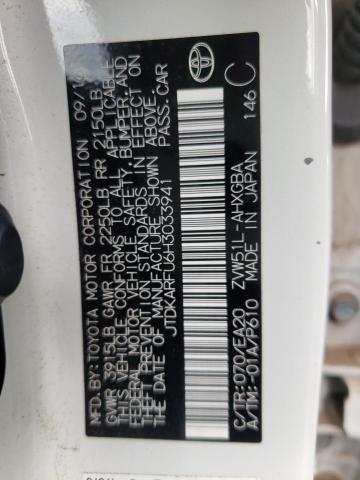 Photo 10 from auction – 2017 TOYOTA PRIUS with VIN JTDKARFU6H3033941