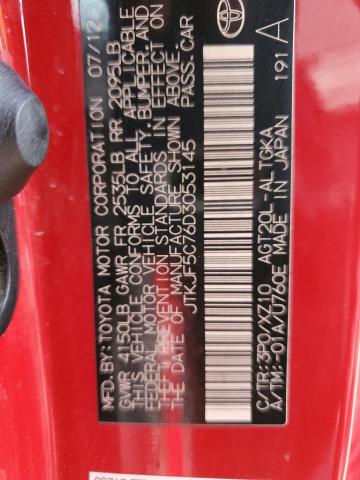 Photo 10 from auction – 2013 SCION TC with VIN JTKJF5C76D3053145