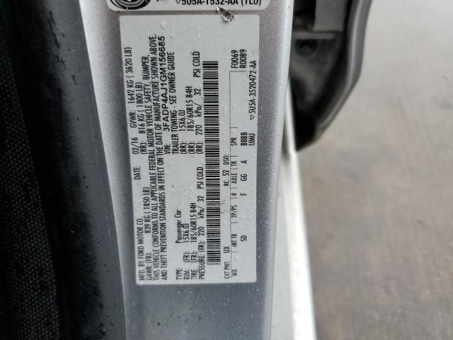 Photo 12 from auction – 2016 FORD FIESTA S with VIN 3FADP4AJ1GM156685
