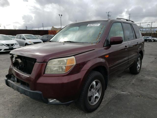 Photo 2 from auction – 2007 HONDA PILOT EXL with VIN 5FNYF28537B023569