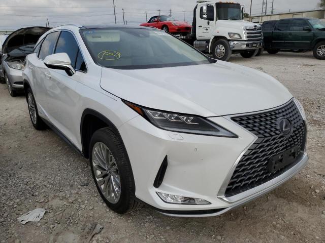 LEXUS RX 450H 2022 with VIN 2T2JGMDA7NC082215 - Photo from auction