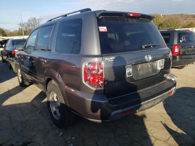Photo 3 from auction – 2008 HONDA PILOT EXL with VIN 5FNYF285X8B009587