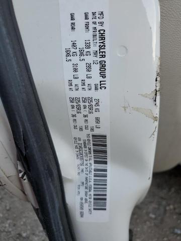Photo 10 from auction – 2012 DODGE GRAND CARA with VIN 2C4RDGCG8CR357756