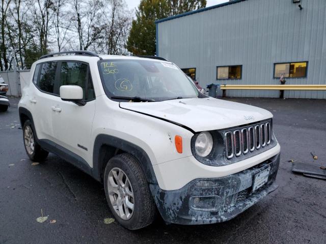 JEEP RENEGADE L 2017 with VIN ZACCJABB7HPG45992 - Photo from auction