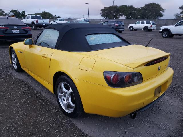 Photo 3 from auction – 2001 HONDA S2000 with VIN JHMAP11401T008198
