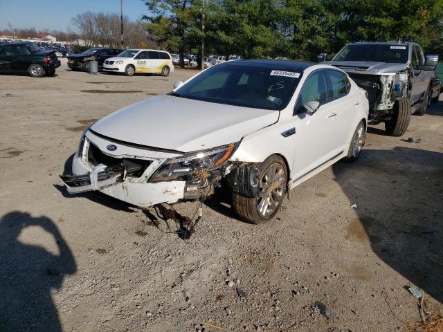 Photo 2 from auction – 2014 KIA OPTIMA SX with VIN 5XXGR4A61EG325423