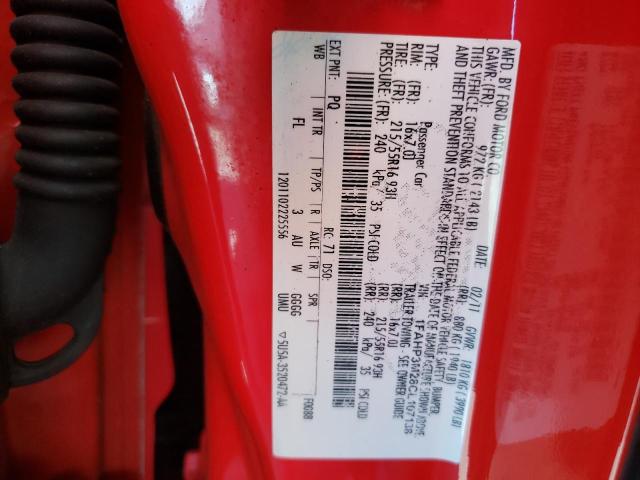 Photo 10 from auction – 2012 FORD FOCUS SEL with VIN 1FAHP3M28CL107138