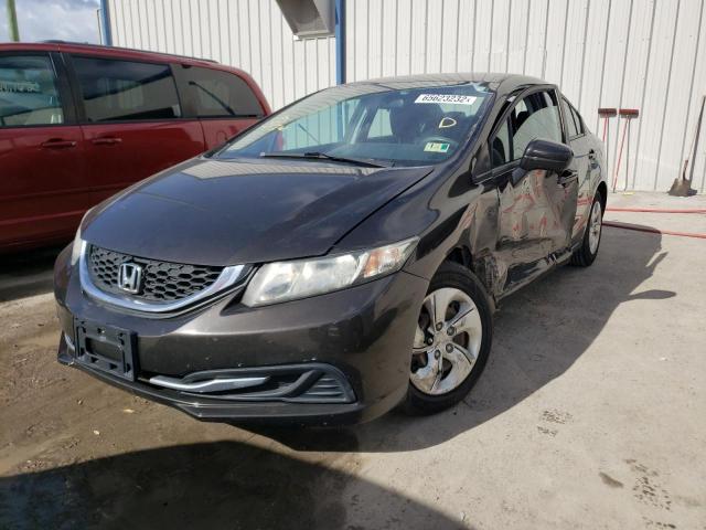 Photo 2 from auction – 2014 HONDA CIVIC LX with VIN 2HGFB2F54EH505319