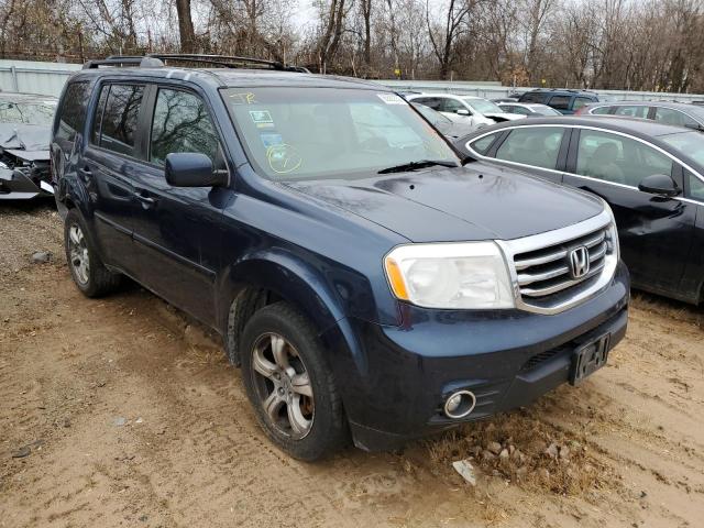 HONDA PILOT EX 2012 with VIN 5FNYF4H47CB029758 - Photo from auction