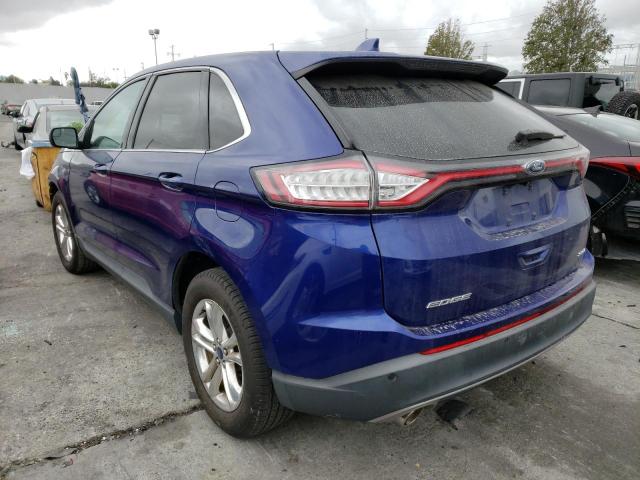 Photo 3 from auction – 2015 FORD EDGE SEL with VIN 2FMTK3J87FBC07551
