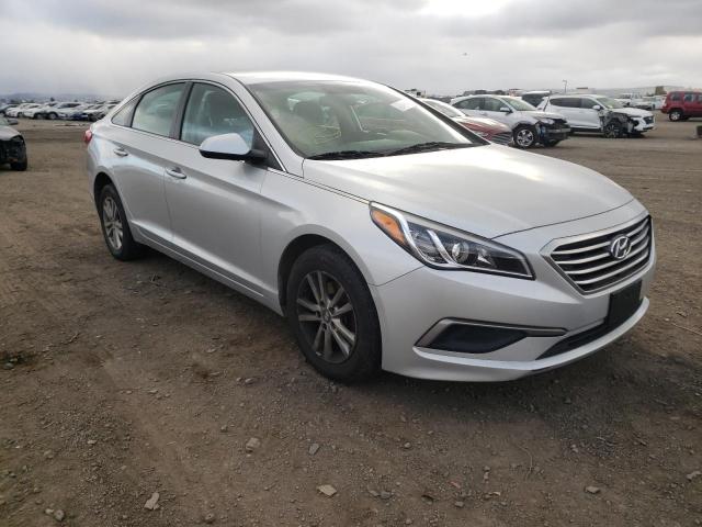 HYUNDAI SONATA SE 2017 with VIN 5NPE24AF1HH573191 - Photo from auction