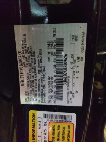 Photo 10 from auction – 2014 LINCOLN MKZ with VIN 3LN6L2G93ER809626