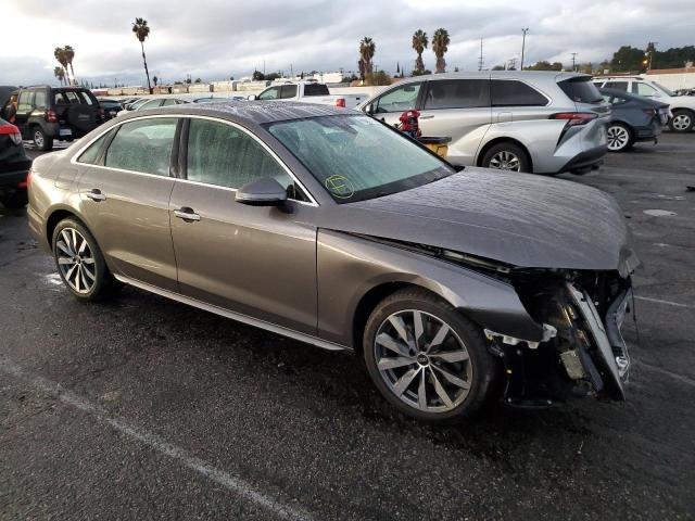 AUDI A4 PREMIUM 2022 with VIN WAUBBAF45NA042391 - Photo from auction