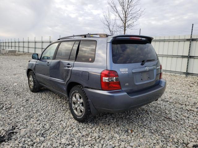 Photo 3 from auction – 2005 TOYOTA HIGHLANDER with VIN JTEGP21A250061608
