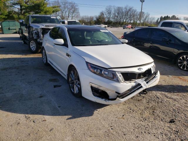 KIA OPTIMA SX 2014 with VIN 5XXGR4A61EG325423 - Photo from auction