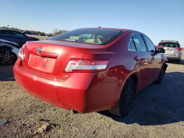 Photo 4 from auction – 2010 TOYOTA CAMRY BASE with VIN 4T1BF3EK9AU033491