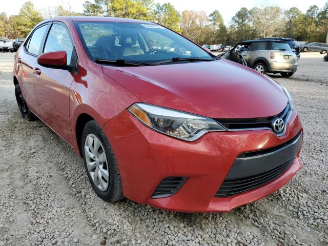 TOYOTA COROLLA L 2015 with VIN 2T1BURHE8FC236315 - Photo from auction