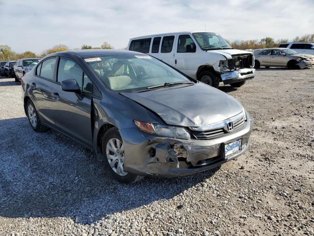 HONDA CIVIC LX 2012 with VIN 19XFB2F58CE063927 - Photo from auction