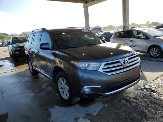 TOYOTA HIGHLANDER 2012 with VIN 5TDBK3EHXCS169009 - Photo from auction