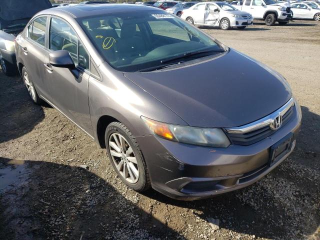 HONDA CIVIC EX 2012 with VIN 19XFB2F87CE300787 - Photo from auction