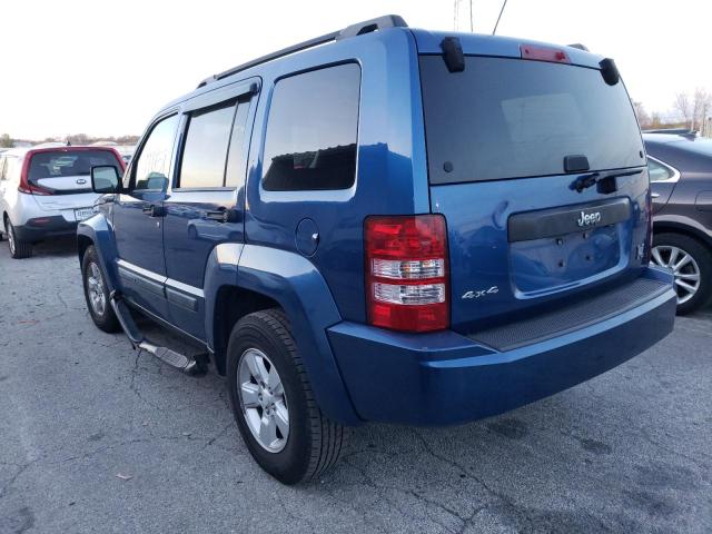 Photo 3 from auction – 2009 JEEP LIBERTY SP with VIN 1J8GN28K79W523083