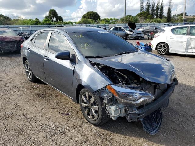 TOYOTA COROLLA L 2014 with VIN 5YFBURHE6EP122263 - Photo from auction
