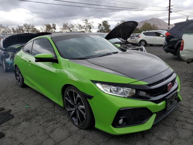 HONDA CIVIC SI 2017 with VIN 2HGFC3A57HH750565 - Photo from auction