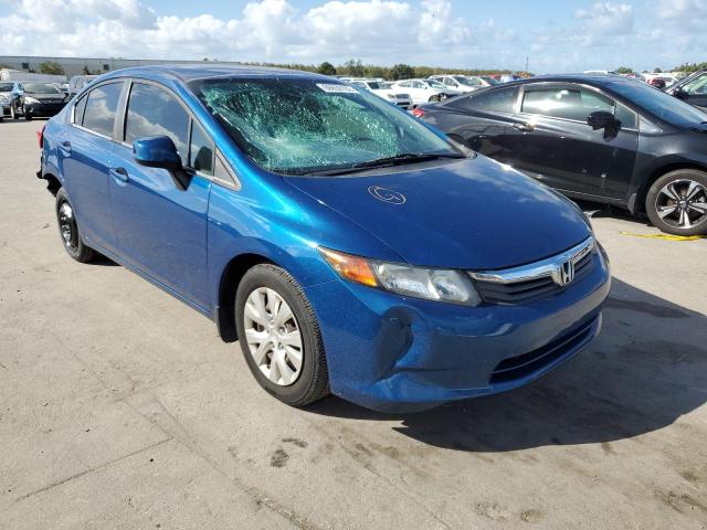HONDA CIVIC LX 2012 with VIN 19XFB2F57CE349445 - Photo from auction