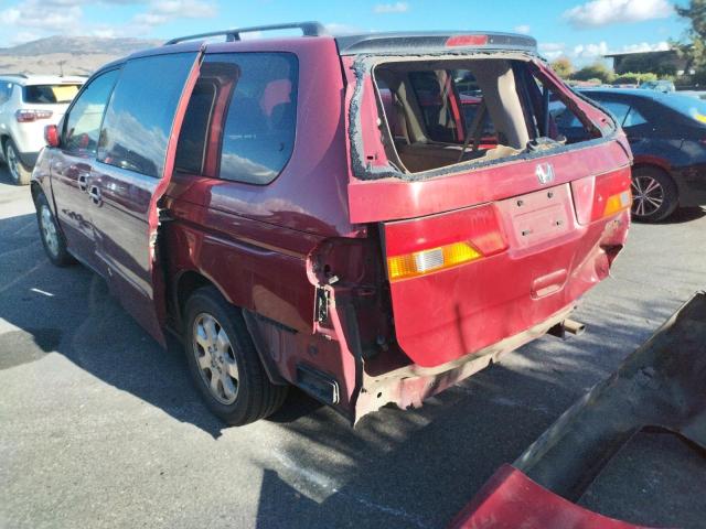 Photo 3 from auction – 2004 HONDA ODYSSEY EX with VIN 5FNRL18624B008671
